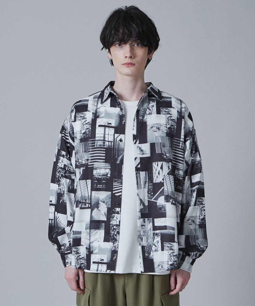 WEGO アムンゼンパターンBIGシャツ 