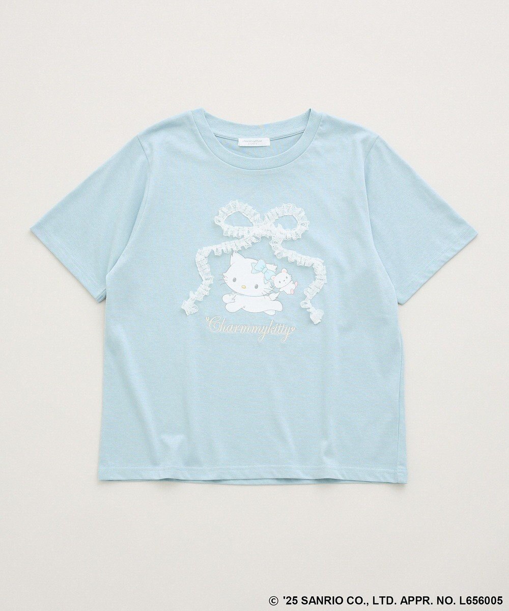Green Parks チャーミーキティ/レースリボンプリントTシャツ 