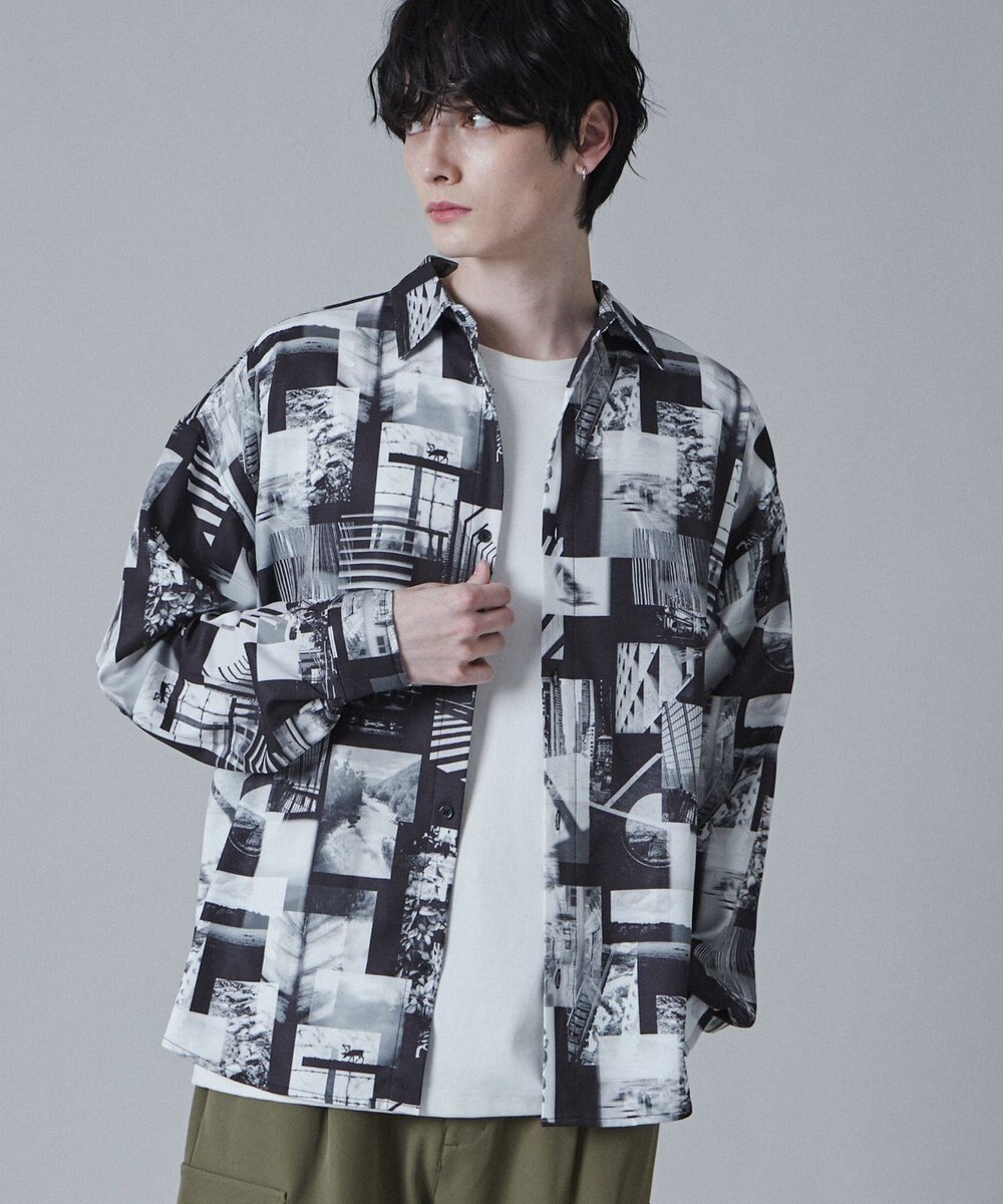 WEGO アムンゼンパターンBIGシャツ 