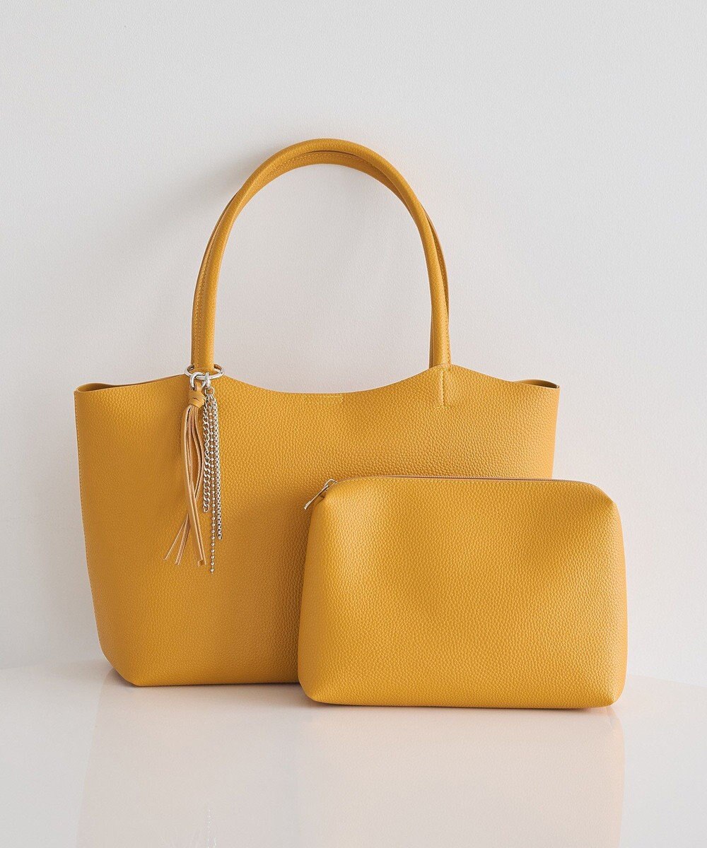 earth music&ecology 【軽量】チャーム付きトートバッグ 