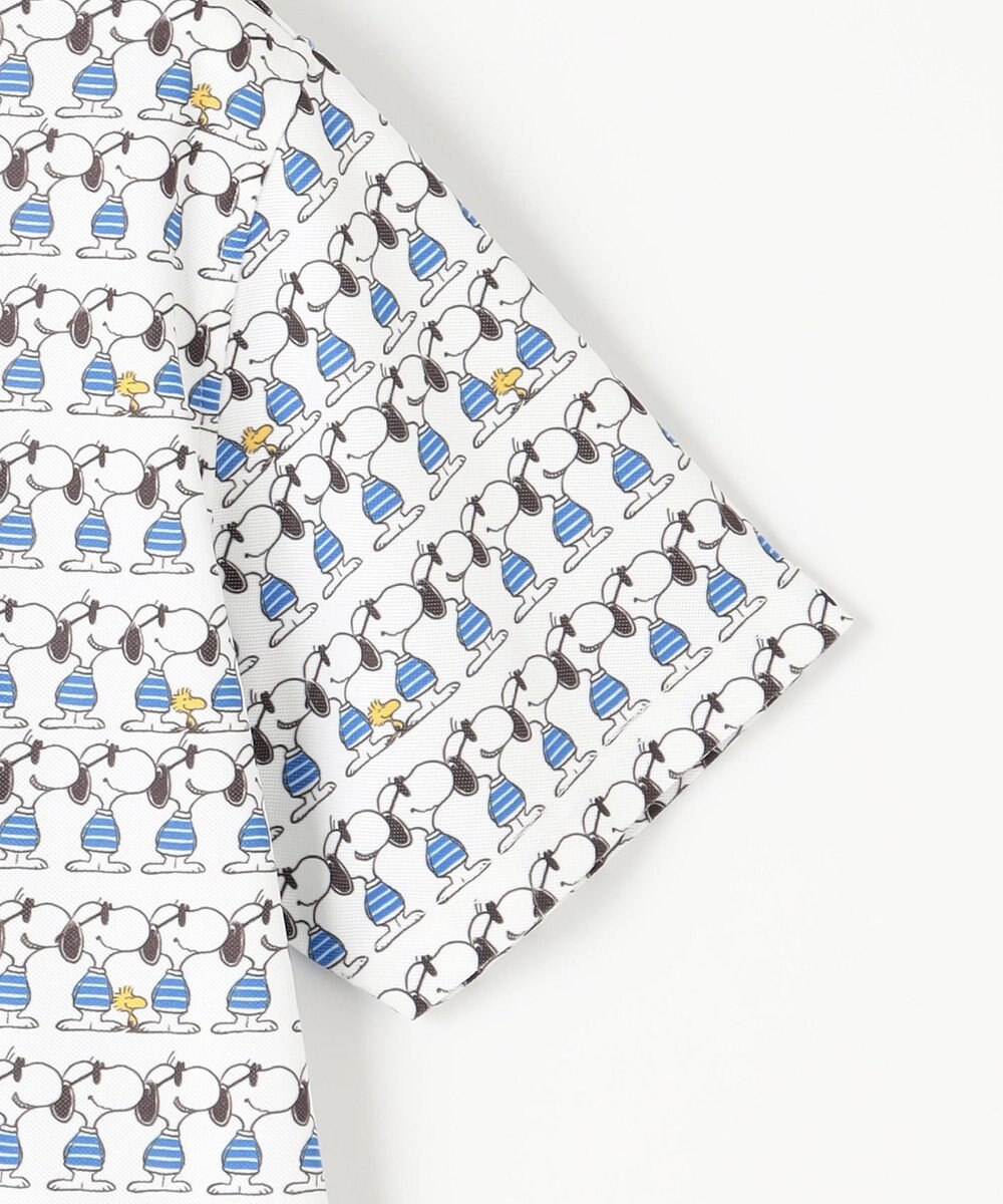 23区GOLF 【PEANUTS】【MEN】スヌーピーコラボ 総柄ポロシャツ 