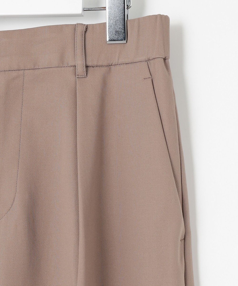 自由区 L 【洗える】コットンダブルクロスストレート パンツ 