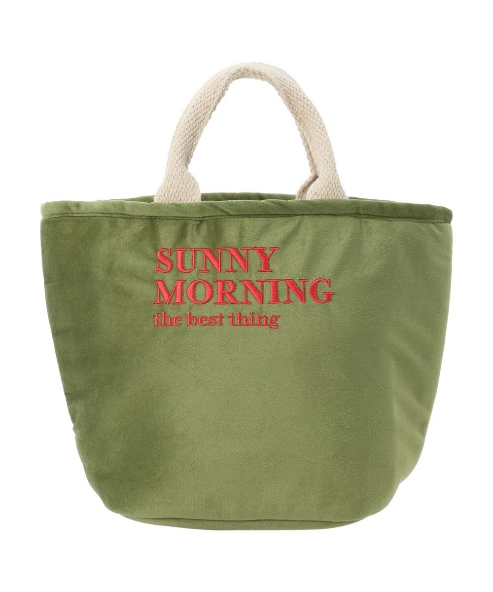 Green Parks ・ｓｏｆｉ　ベロア刺繍トートバッグ 