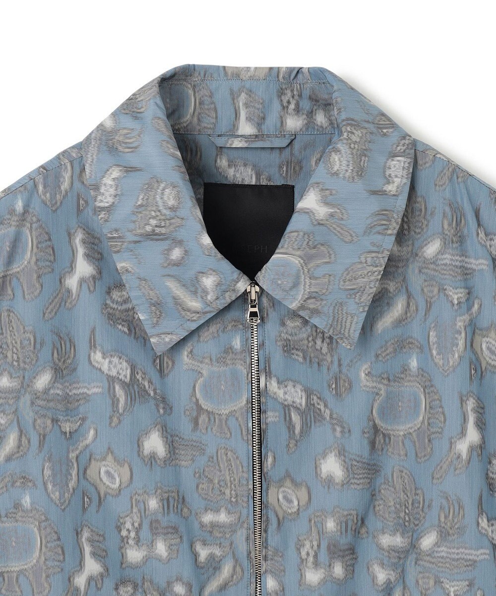 JOSEPH HOMME 【HIGH GRADE LINE】フォークアートカスリ　ジップアップブルゾン 