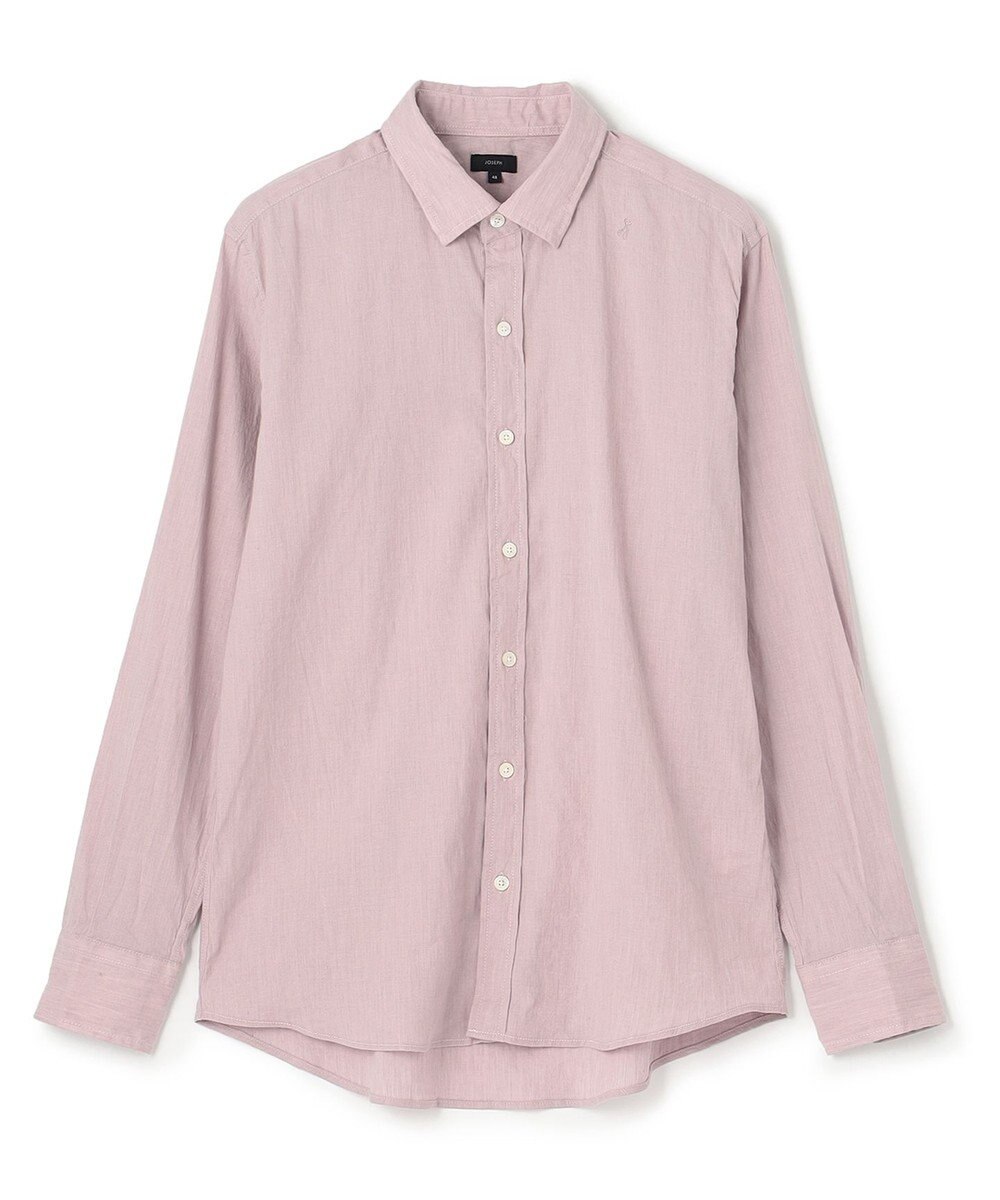 JOSEPH HOMME 【LEON 掲載】リネンストレッチブロード レギュラーカラーシャツ 