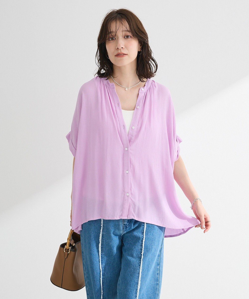 Green Parks Ｉ　レーヨンクレープブラウス 