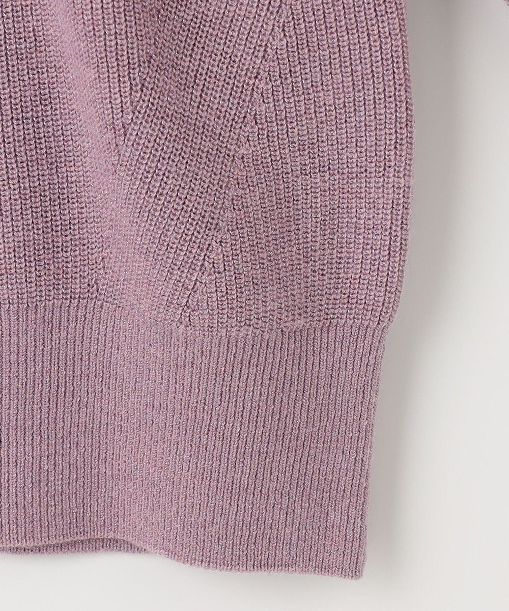 J.PRESS LADIES L 【洗える】LUREX SWEATER ニット 