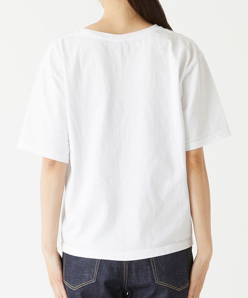 caqu caqu x GoodOn roundneck S/Stee  シンプルゆったりフィットの半袖Tシャツ 