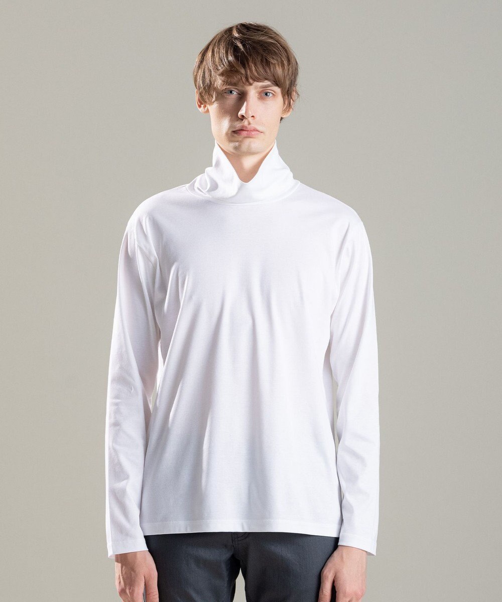 JOSEPH HOMME 【WEB限定商品】レオスムースシルケット　タートルネック 