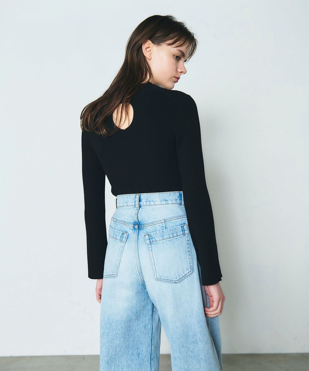 GRACE CONTINENTAL リブニットトップ 