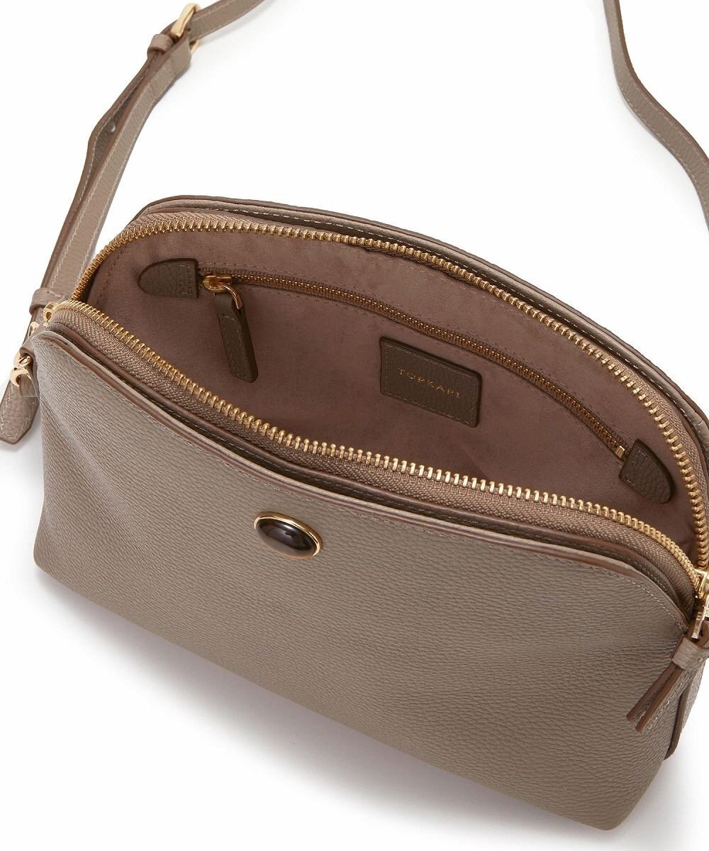 TOPKAPI 【TOPKAPI】ミニエンボスレザー ショルダーバッグ gemdrops ジェムドロップ 