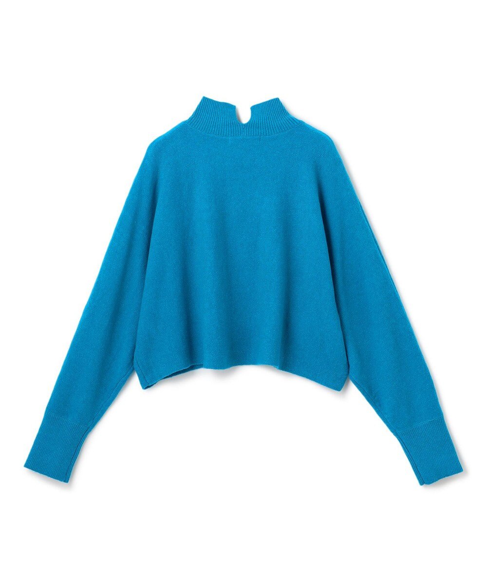 UNFILO ふわふわニット クロップドハイネック 