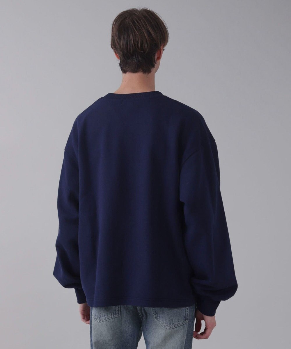 WEGO 【ユニセックス着用ITEM】ショートドロストワンポイント刺繍プルオーバー 