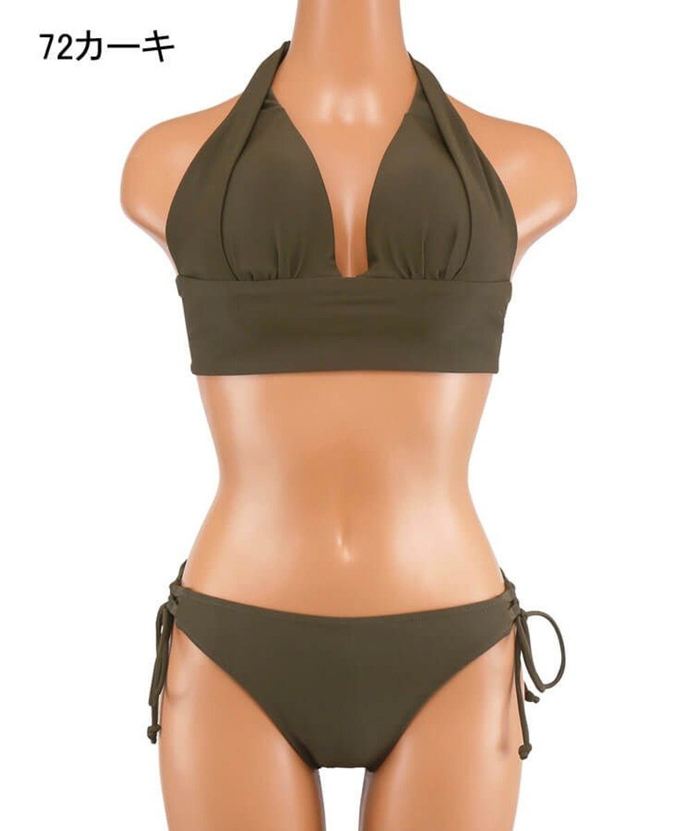 San-ai Resort（三愛水着楽園） ナチュラルだけどしっかり盛れる【ナチュラルアップブラ】　ノンワイヤービキニ 