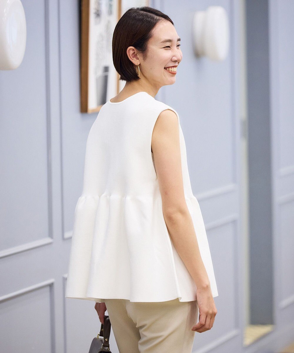 UNFILO 【VERY×UNFILOコラボ】2WAY ペプラムジレ 