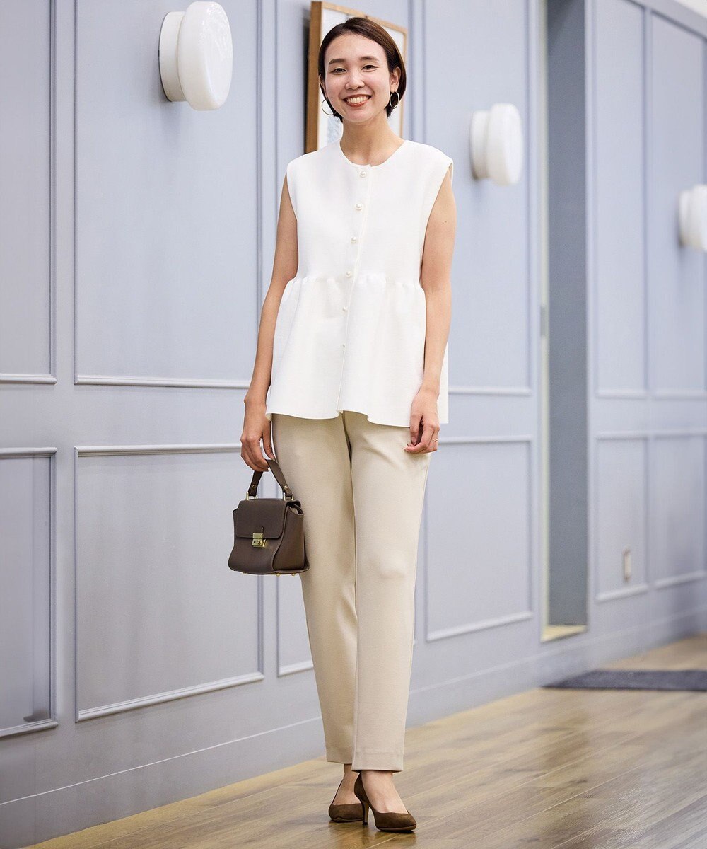 UNFILO 【VERY×UNFILOコラボ】2WAY ペプラムジレ 