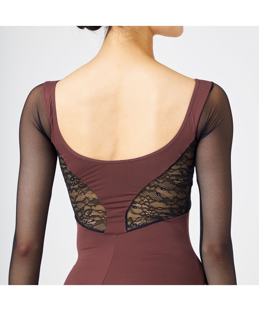 Chacott ◎【AKANE TAKADA】ロングスリーブレオタード 