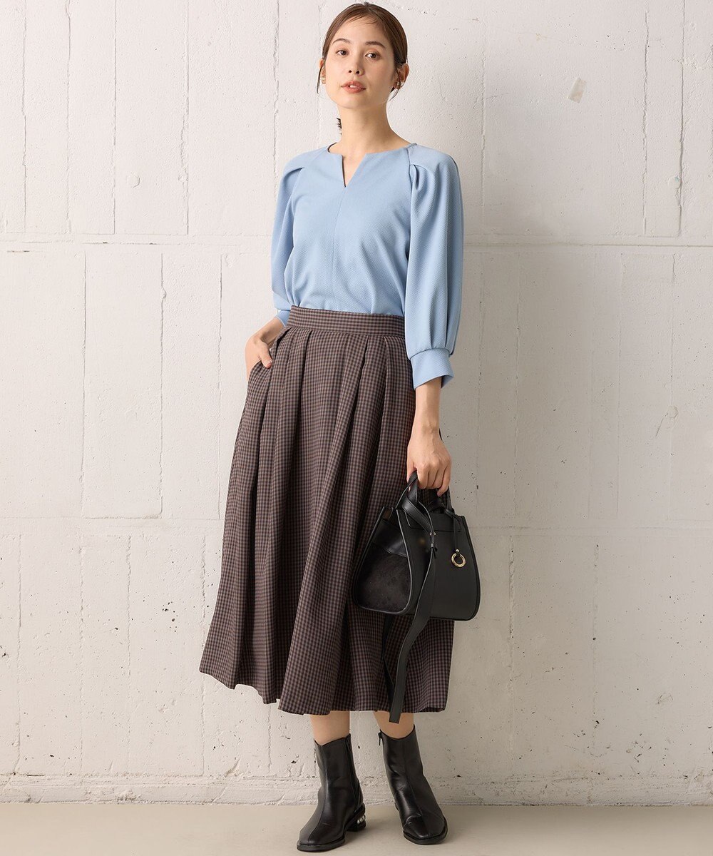 組曲 タックスリーブカルゼ カットソー 