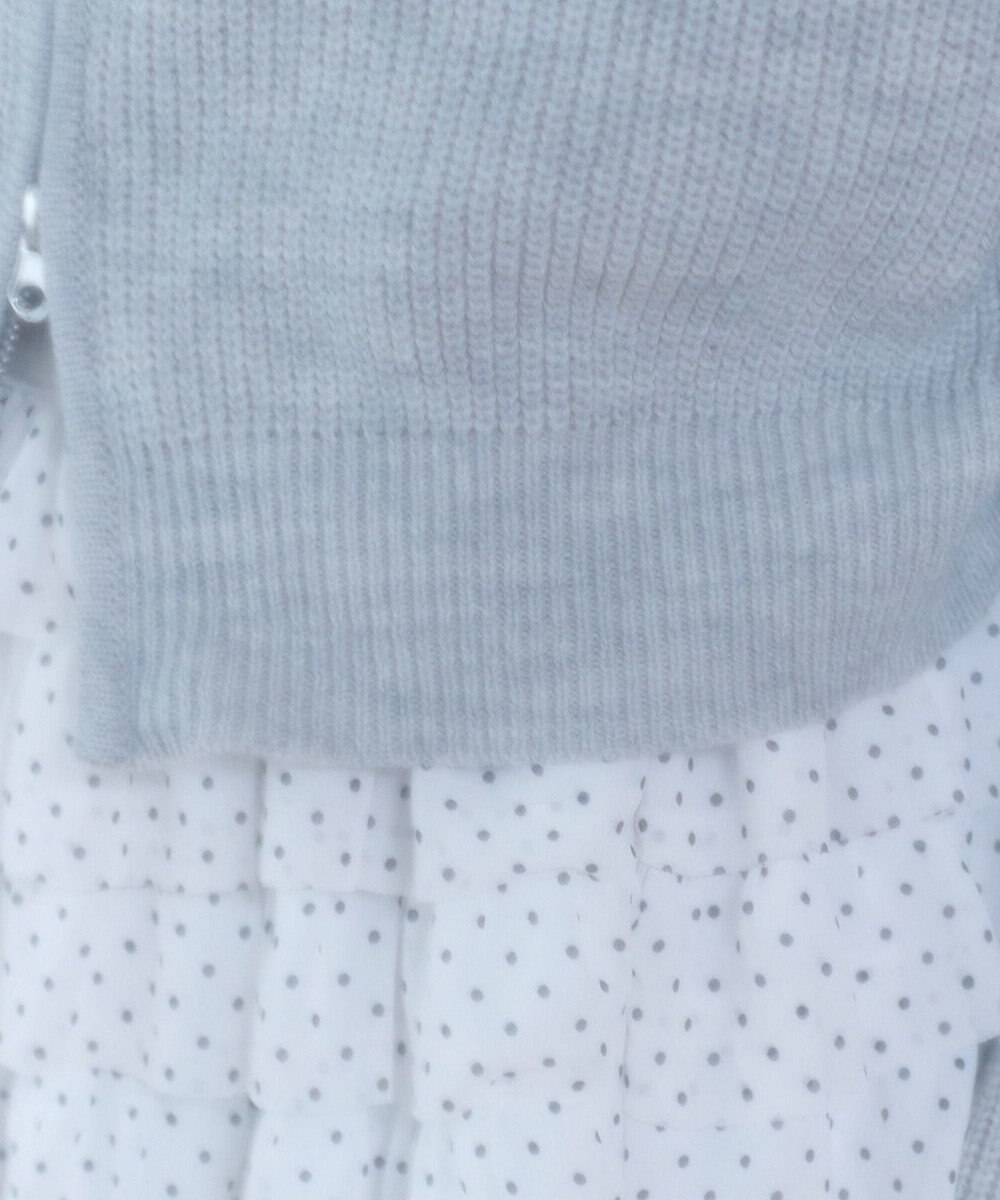 WEGO レースリボンニットパーカー 