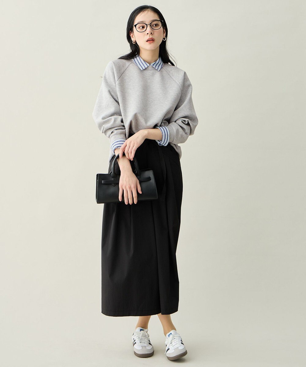 ANY L ダンボールバックリブプルオーバー 