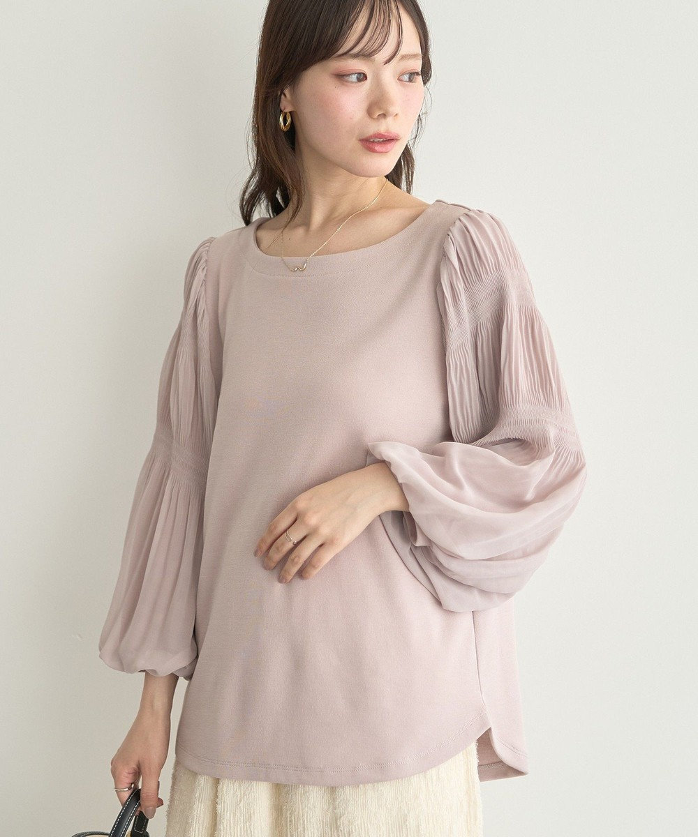 earth music&ecology マジョリカプリーツプルオーバー 