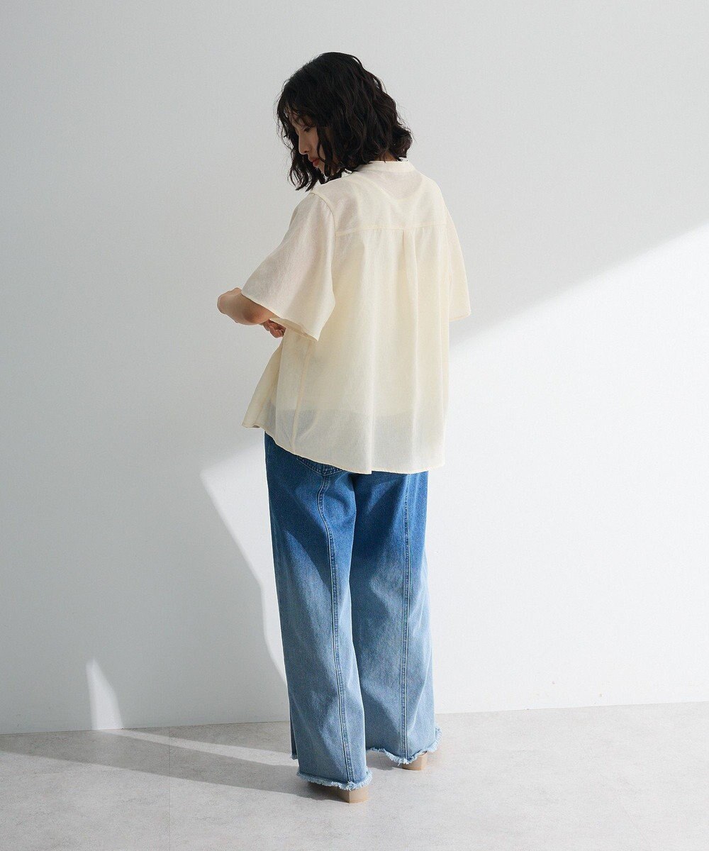 Green Parks ＳＥＴ２点マジョリカシャーリングブラウス＋タンク 