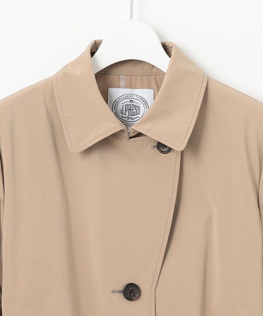 J.PRESS LADIES 【洗える・撥水】Reポリアーティローザ シングル トレンチコート 