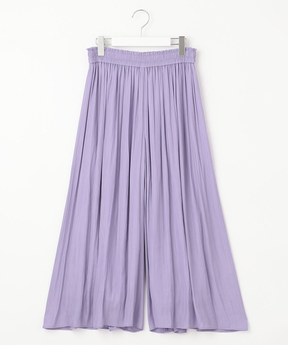 自由区 【WEB限定/洗える】ツイルギャザーパンツ 