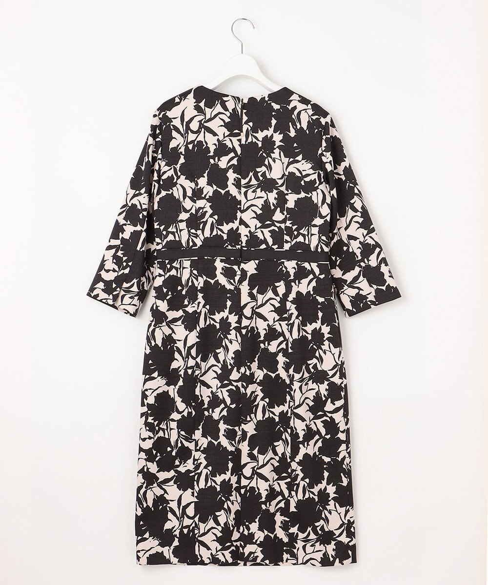 自由区 S 【Premium Collection】シャドウフラワープリント ワンピース 