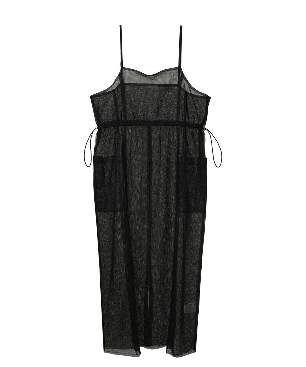 Green Parks ・ＥＬＥＮＣＡＲＥ　ＤＵＥ　チュールドロストキャミワンピ 