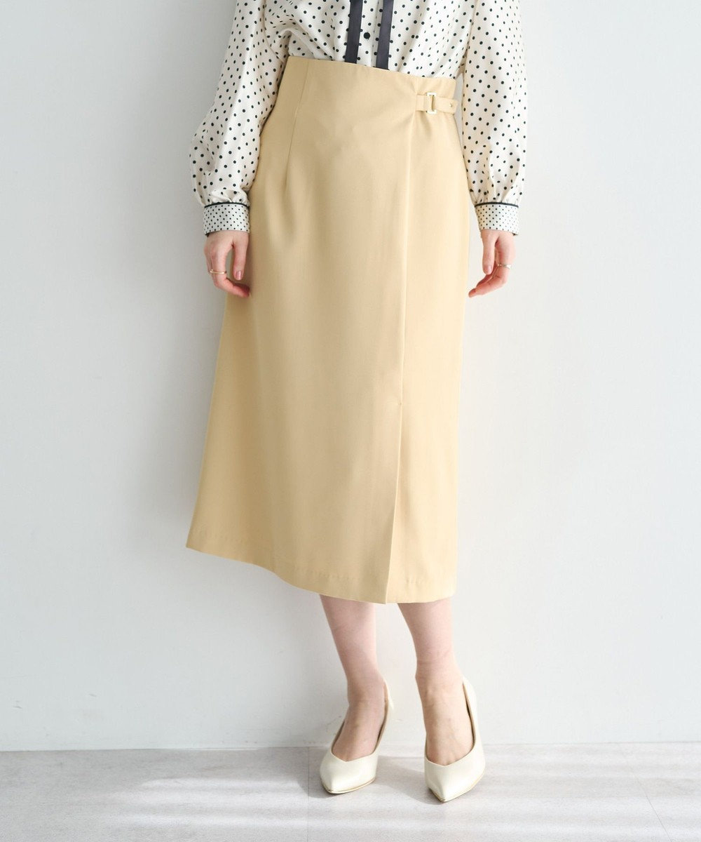 YECCA VECCA サイドベルトナロースカート 