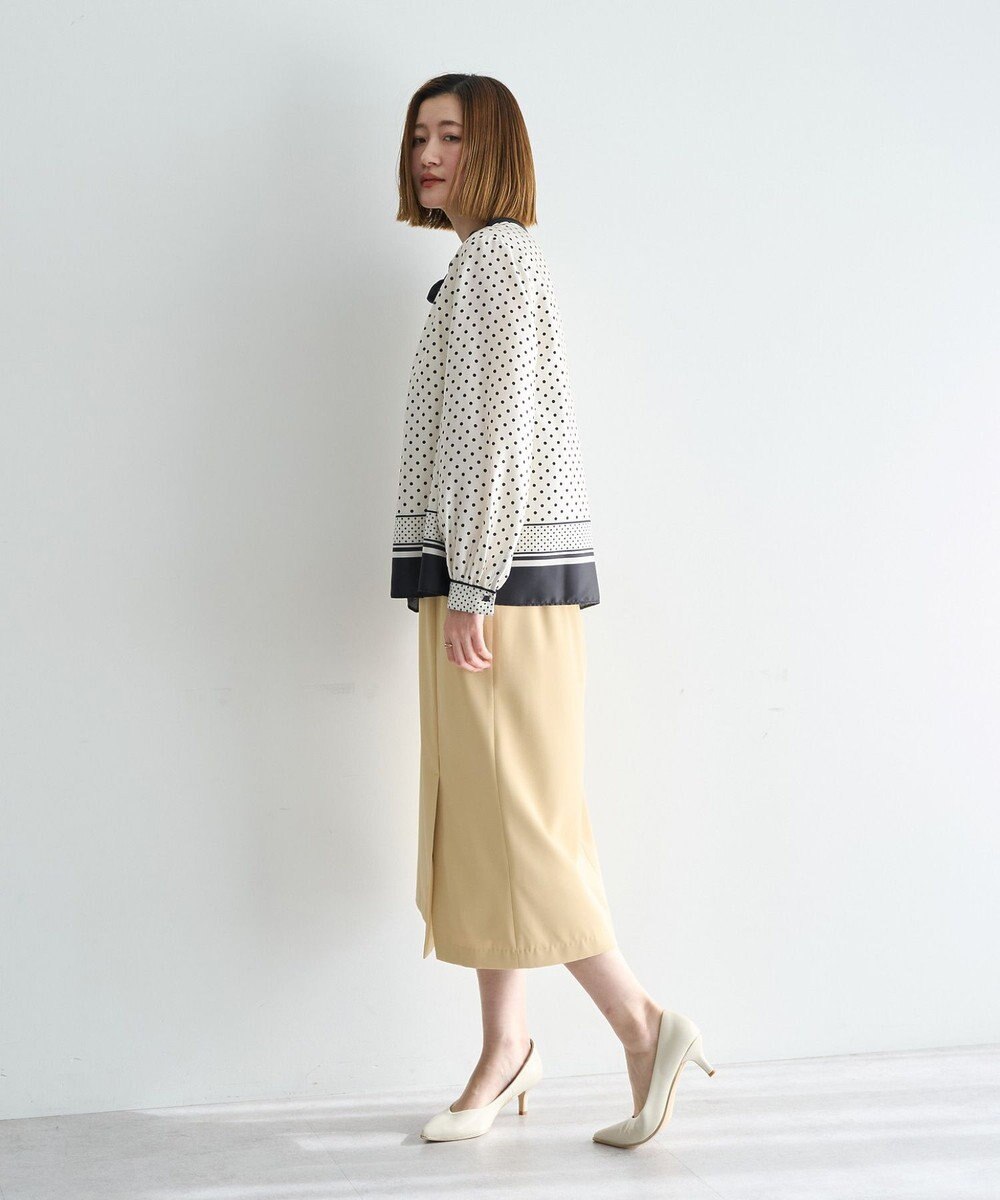 YECCA VECCA サイドベルトナロースカート 