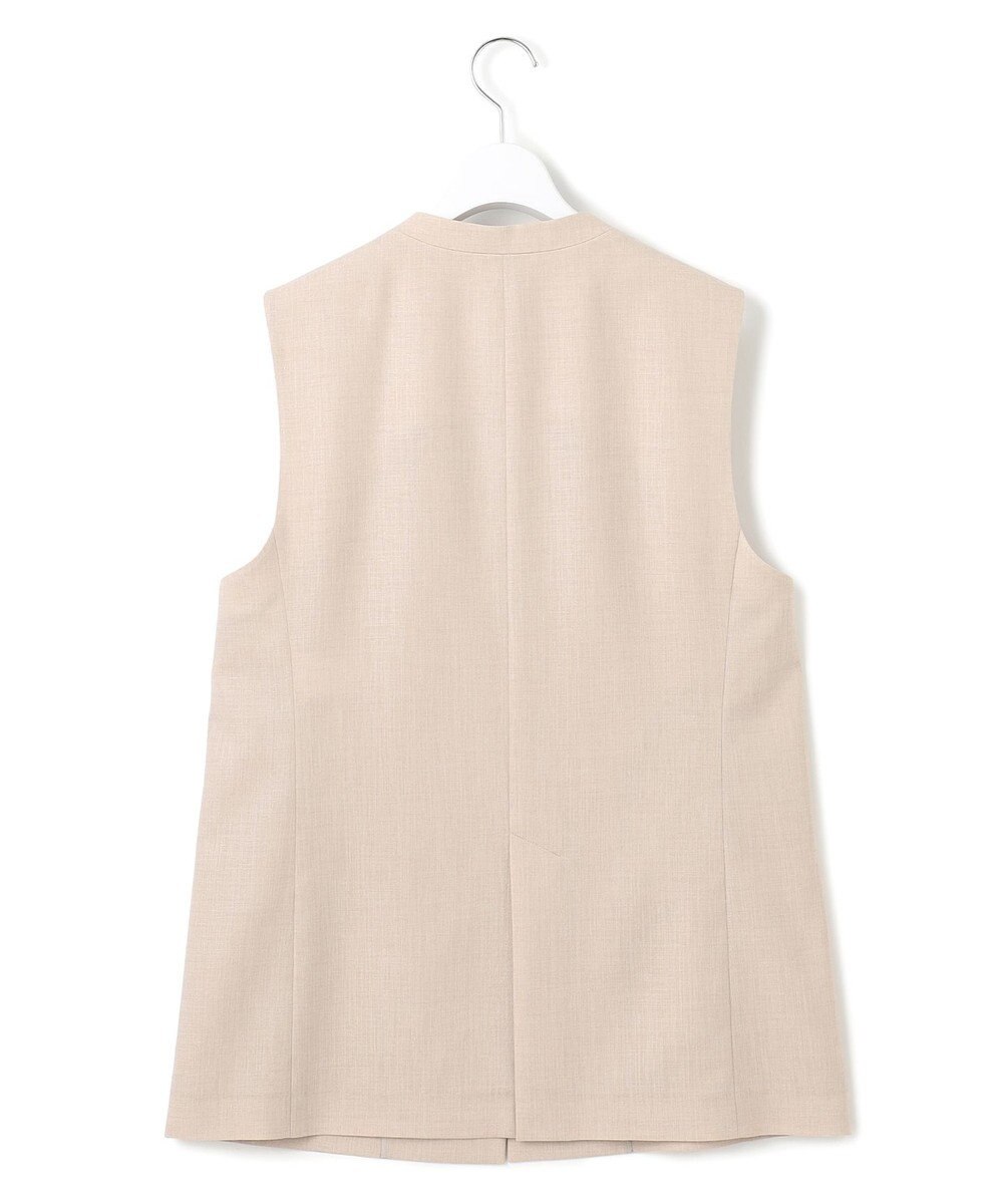 23区 【洗える】トリアセスラブストレッチ ジレ 