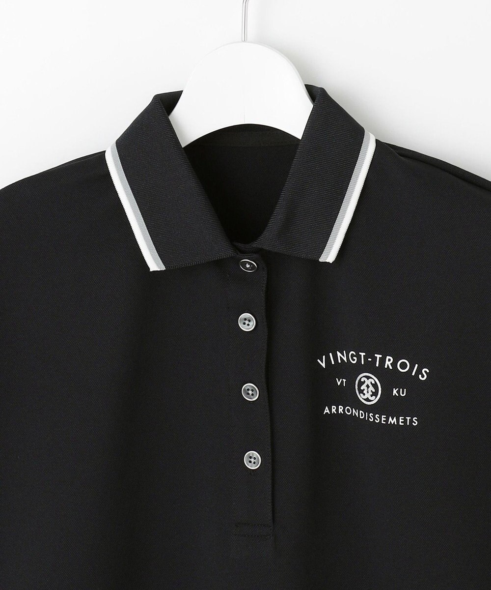 23区GOLF 【WOMEN】遮熱エイトムーブポロ　フレンチスリーブ 