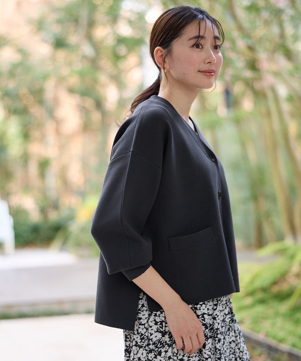 ANY L ミラノリブニットカーディガン 