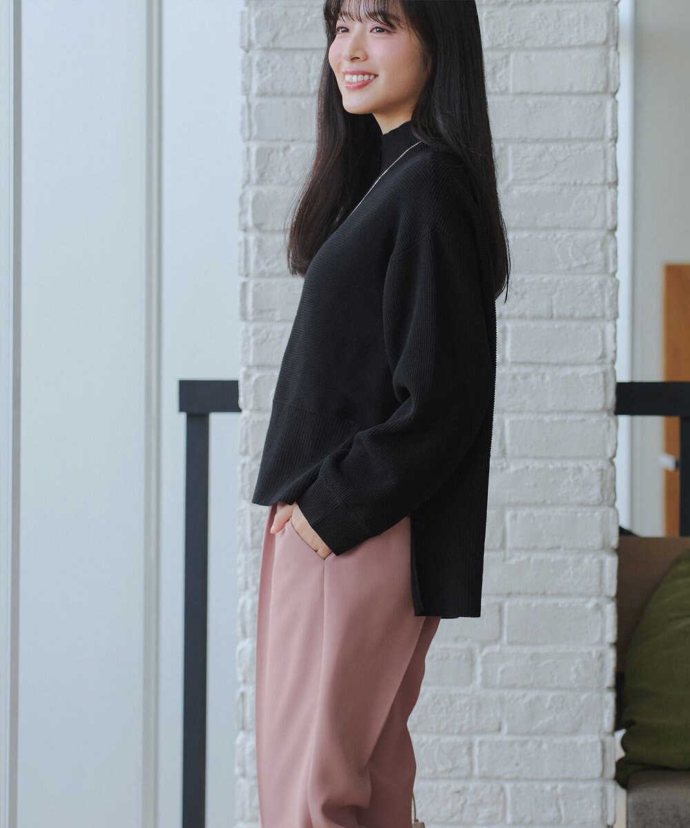 Tiaclasse 【2点セット】ニットトップス＋スカートセットアップ 