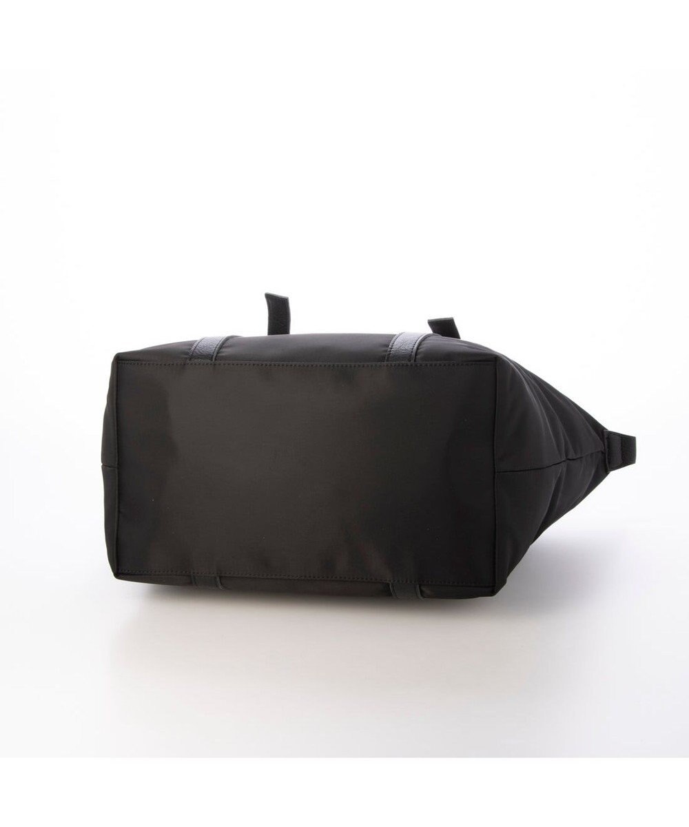 UNBILLION ペルケ perche / ナイロン×牛革かぶせジェムストーントートバッグ 