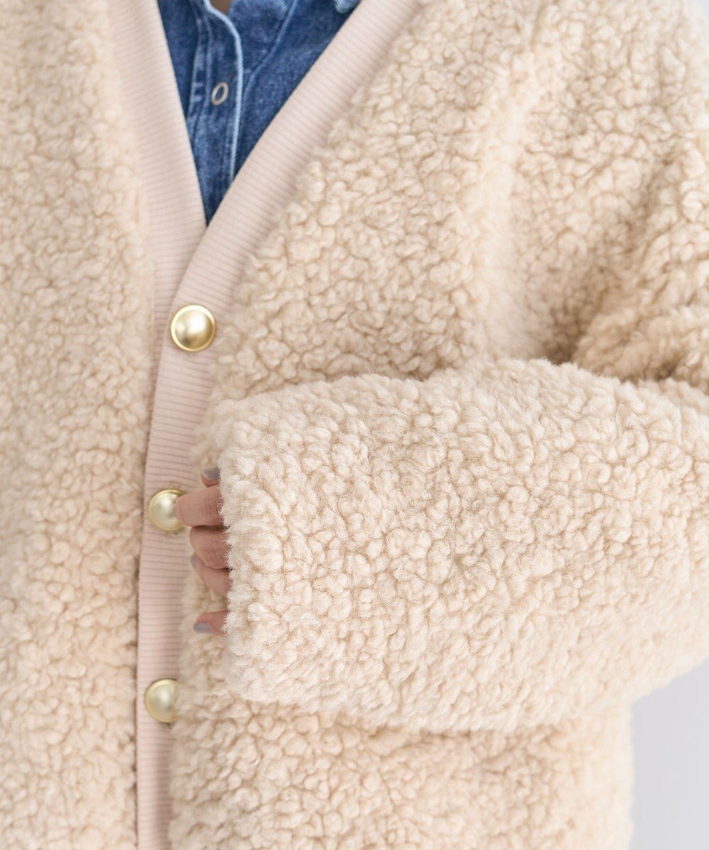 Green Parks Ｖネックボアカーディジャケット 