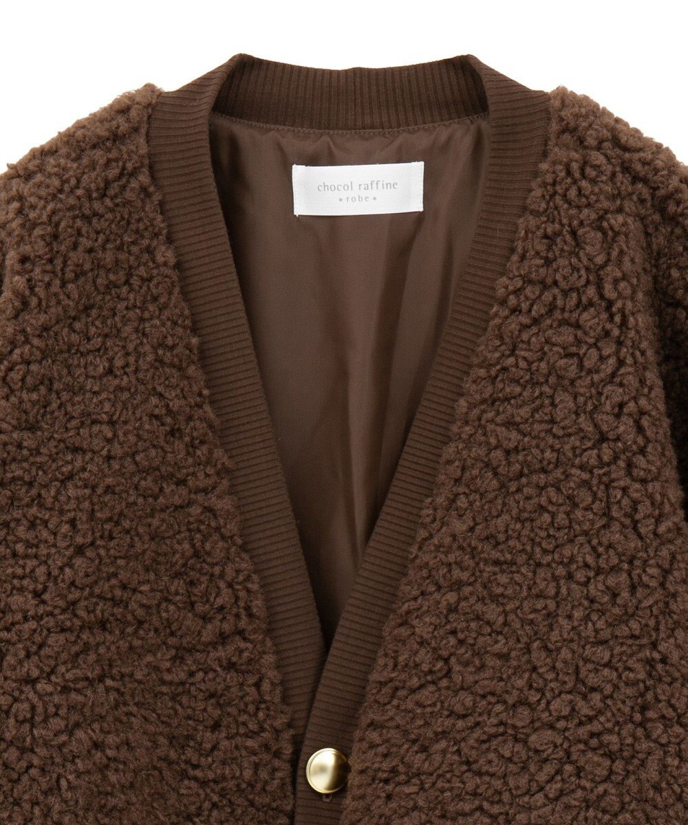 Green Parks Ｖネックボアカーディジャケット 