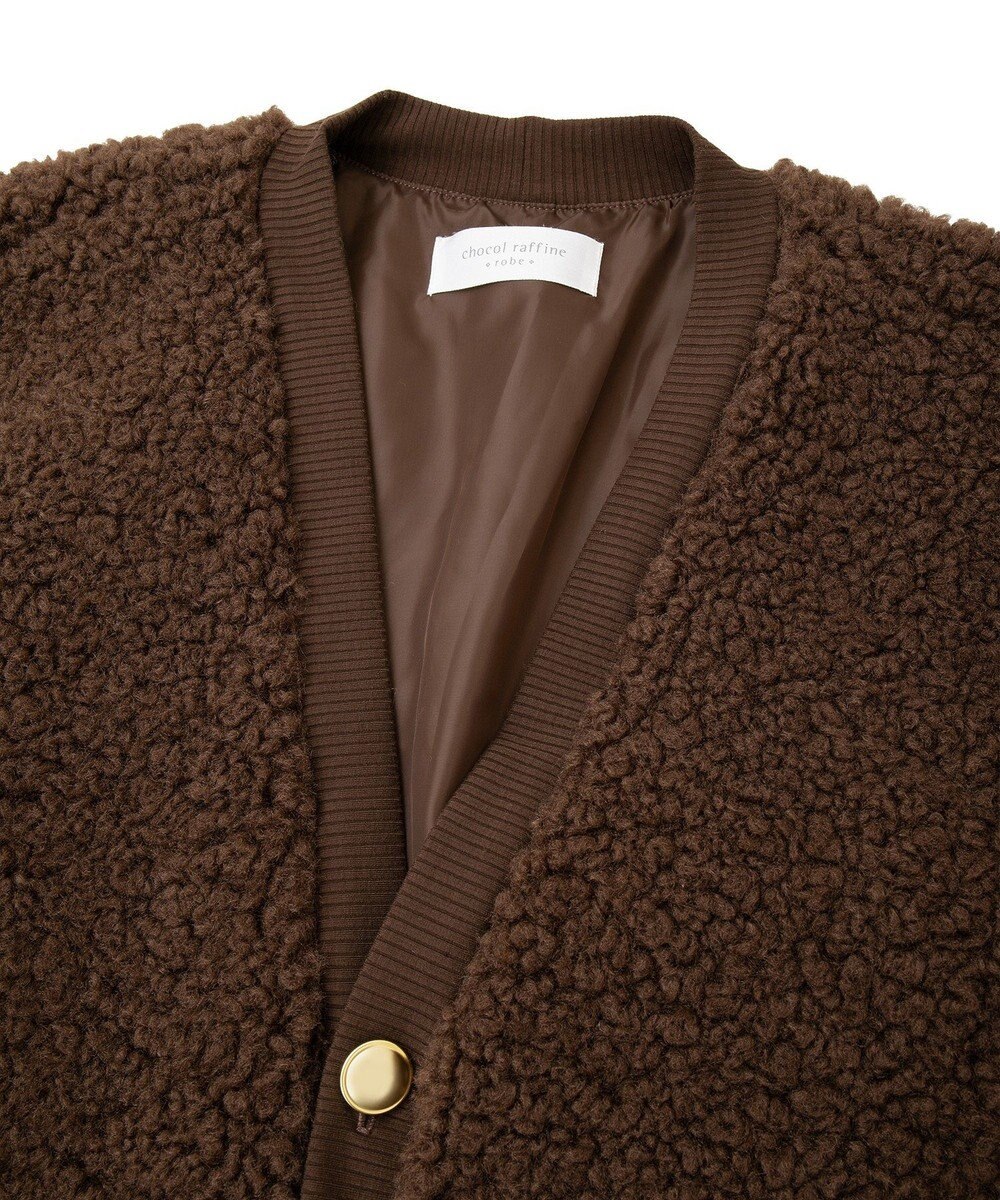 Green Parks Ｖネックボアカーディジャケット 