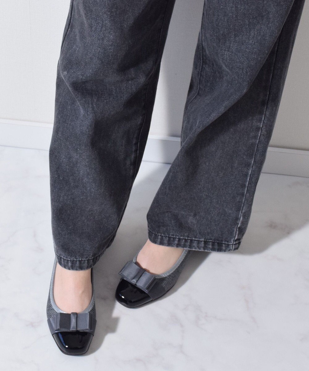 Bridget Birkin ＜2E＞【Bridget Birkin Walk】グログランリボン切替ウォーキングパンプス 