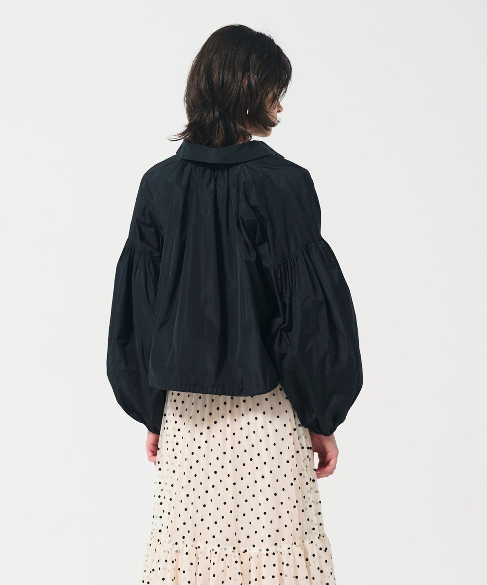 GRACE CONTINENTAL タフタギャザーシャツ 