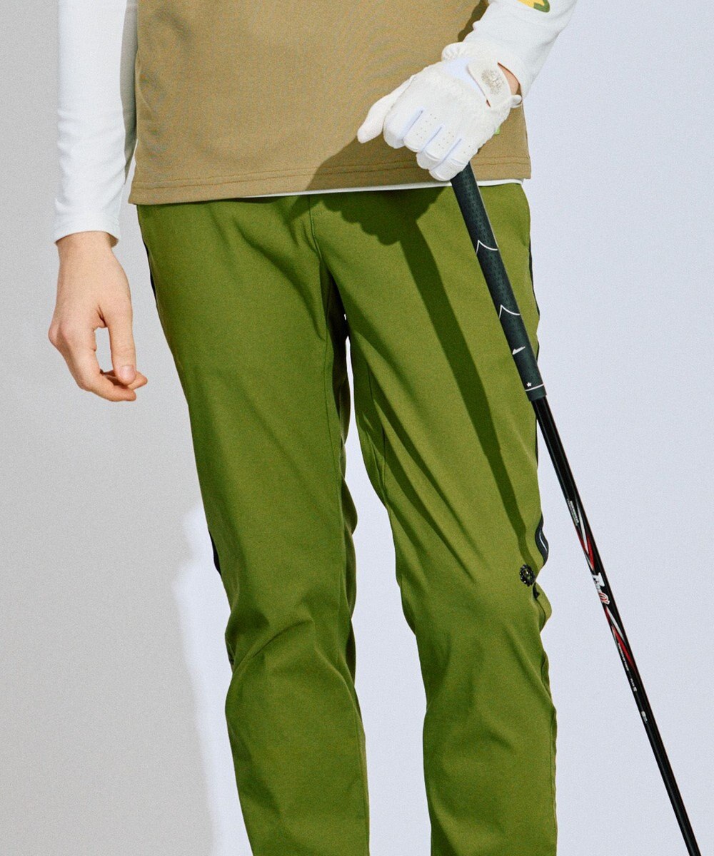 PW CIRCULUS 【撥水加工/ ストレッチ】【MEN】ベンチレーション テーパードパンツ ゴルフ 