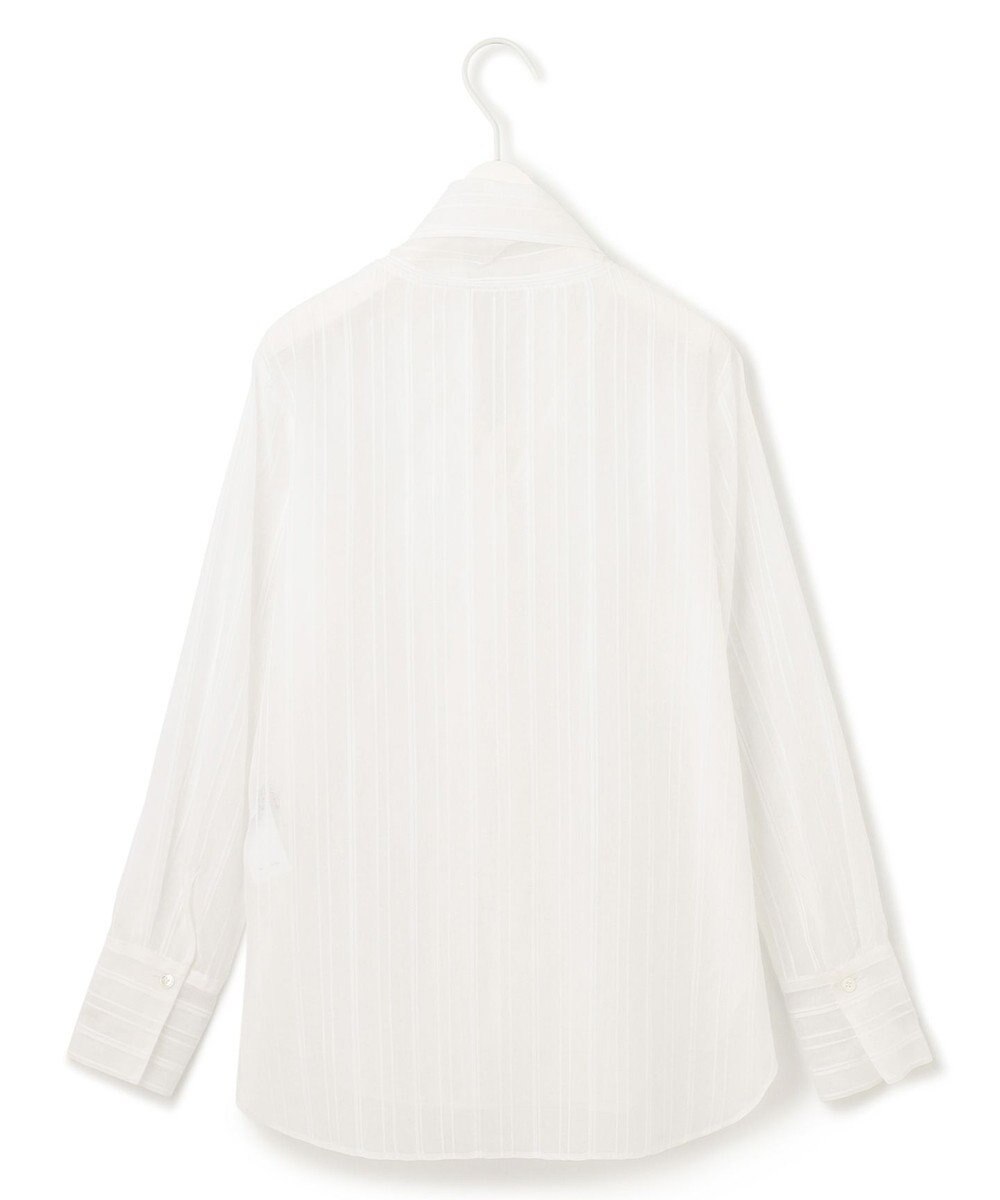 ICB C/Siドビーストライプ ボウタイブラウス 