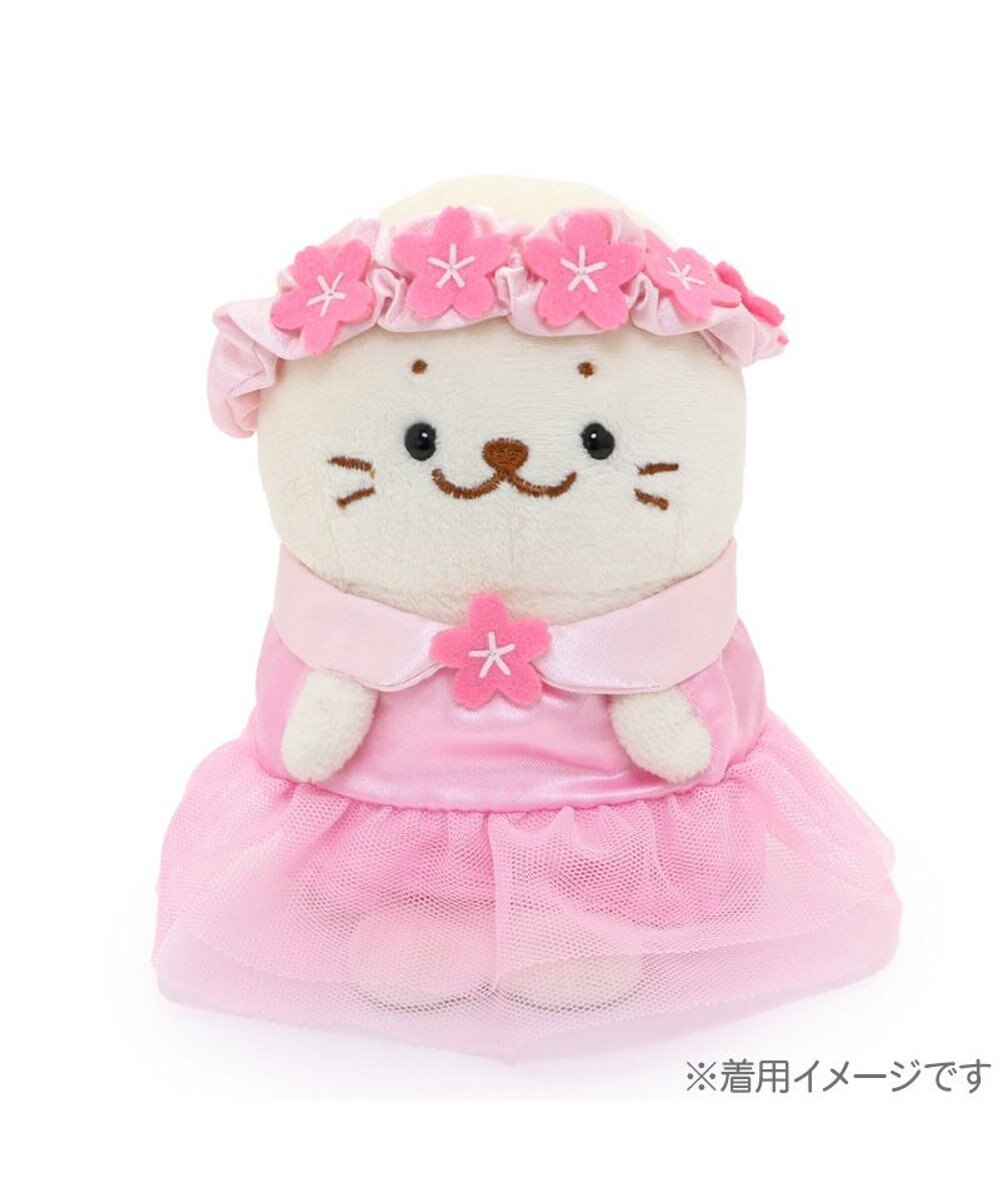 Mother garden しろたん ついてきちゃうしろたん マスコット 着せ替え服 お花ドレス＆花冠 