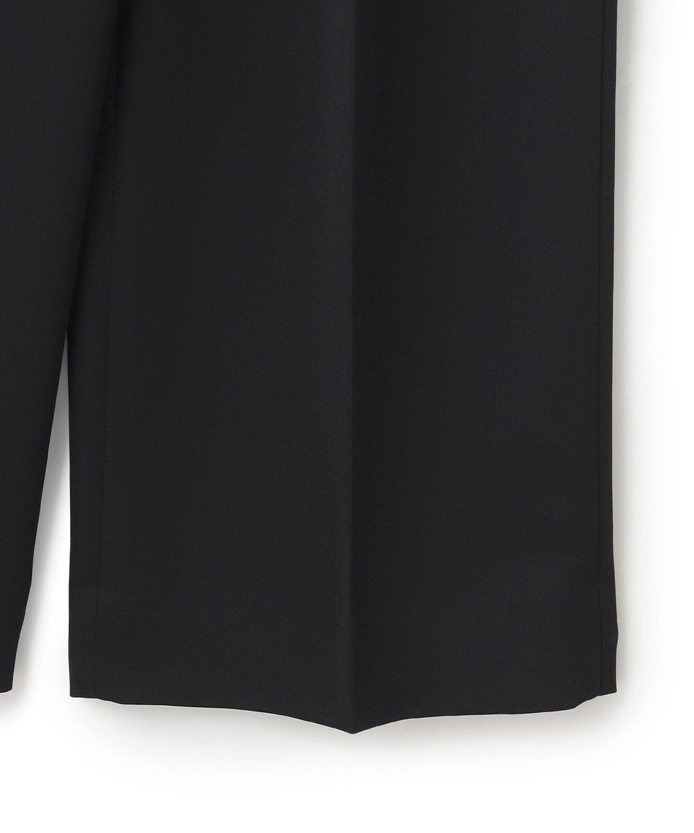 ICB 【洗える】シルフィルダブルクロス ワイドパンツ 