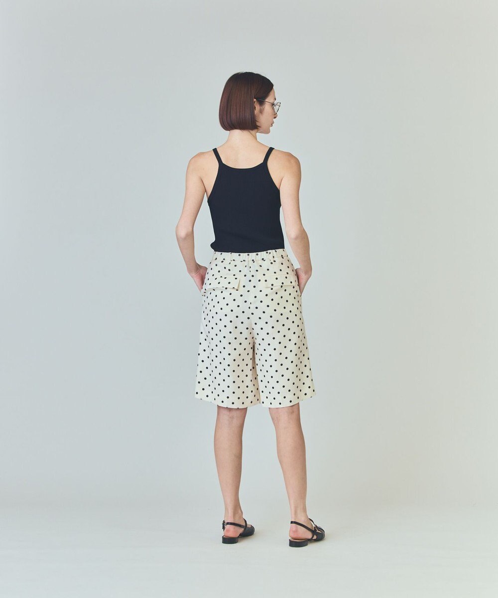 GRACE CONTINENTAL ドットハーフパンツ 