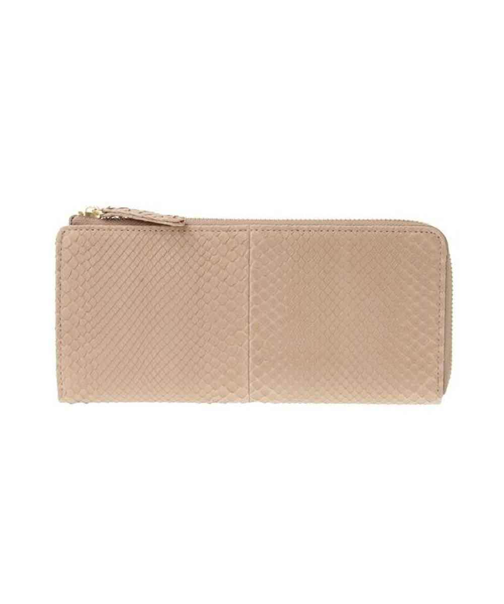 genten グレースパイソン L字ファスナー長財布 