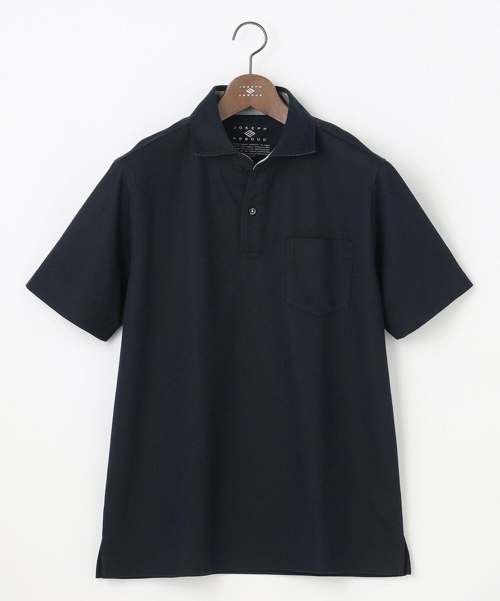 JOSEPH ABBOUD 【日本素材・オーガニックコットン使用】オーガニックコットンクールビズ ポロ 