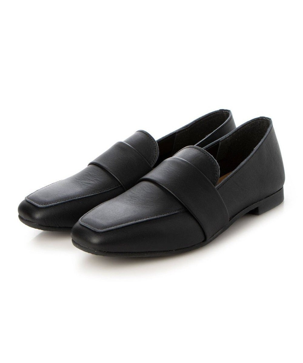 ing <ing>【WEB限定】レザーベルトローファー 